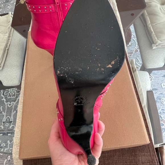 Vintage BEBE Leather Boots - Picture 3 of 3